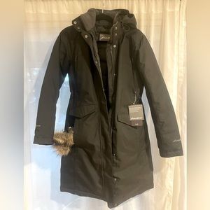 NWT Women’s Eddie Bauer Silver Lining Stadium Down Coat